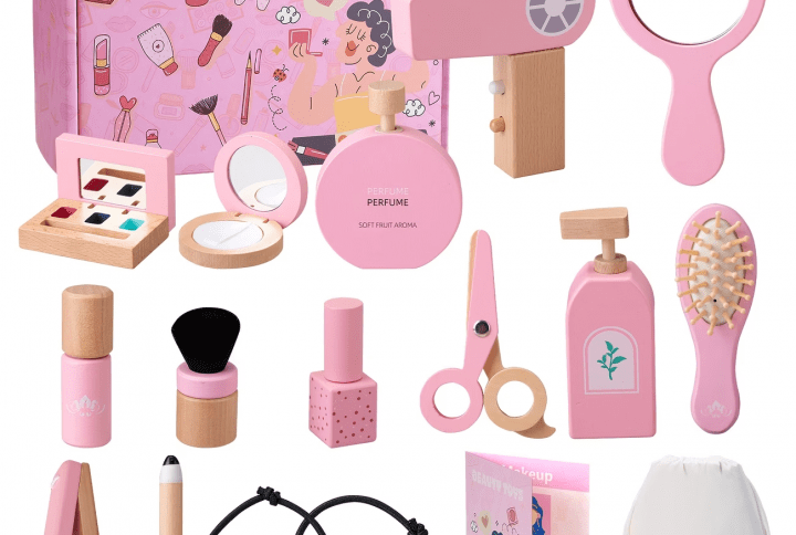 Wooden Makeup Set for Kids
