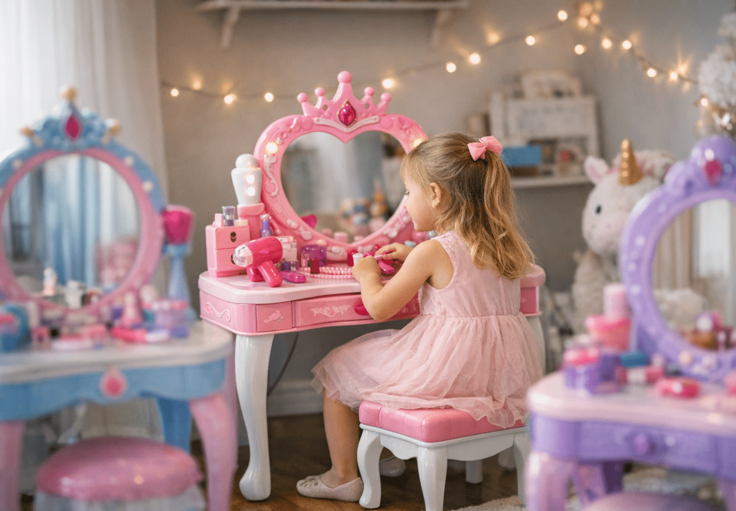 10 Best 3-in-1 Princess Vanity Desks for Girls Under $75 in 2026 - featured image
