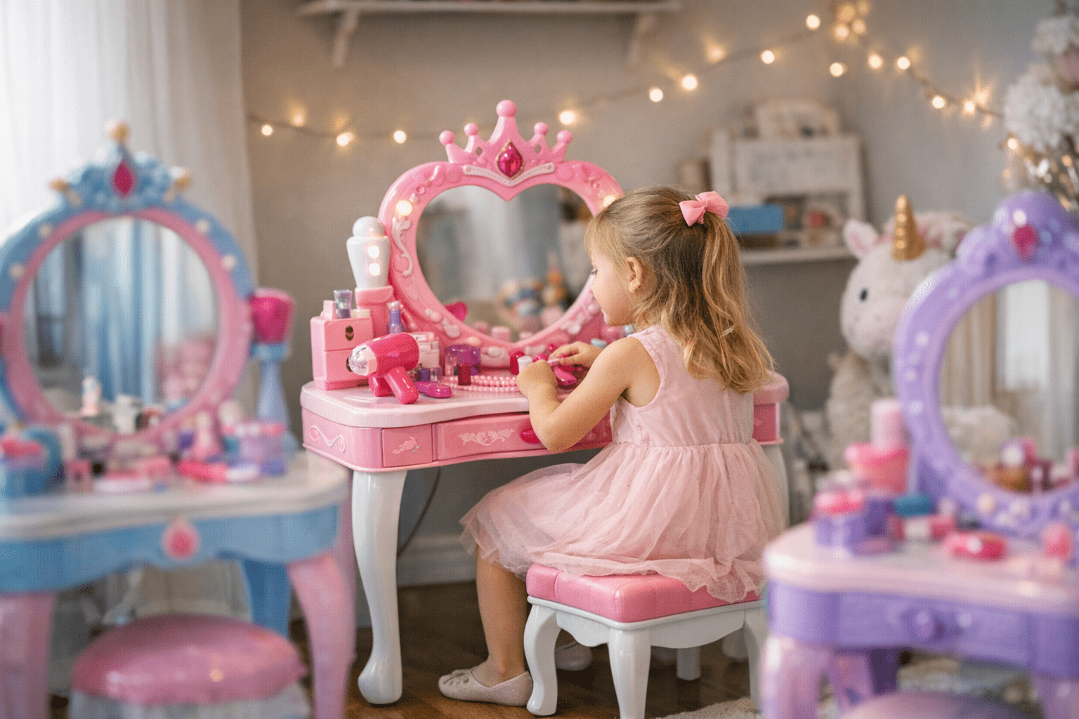 10 Best 3-in-1 Princess Vanity Desks for Girls Under $75 in 2026 - featured image