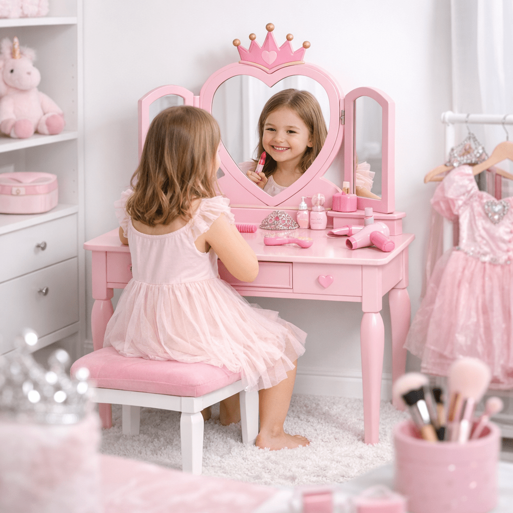 10 Best 3-in-1 Princess Vanity Desks for Girls Under $75 in 2026 - article illustration 1
