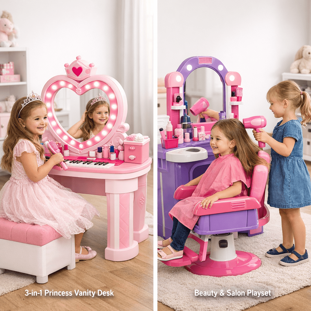 3-in-1 Princess Vanity Desk vs. Beauty & Salon Playsets: Which Is Worth the Investment?: Practical Playbook with Real Ex