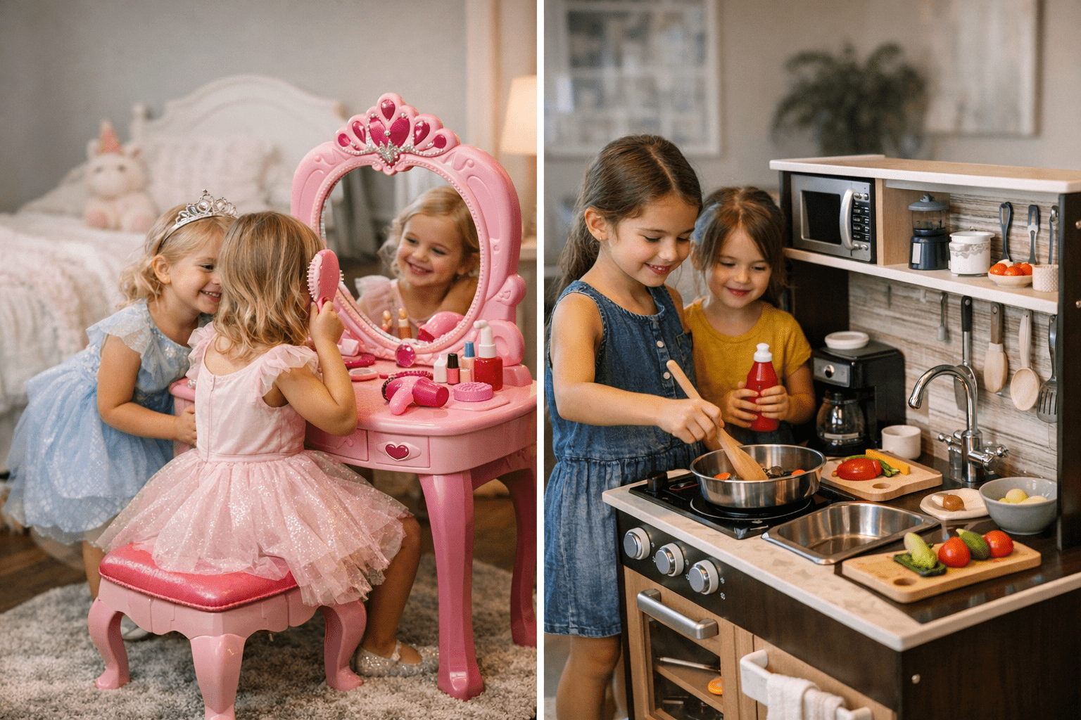3-in-1 Princess Vanity Desk vs. Deluxe Play Kitchen: Which Gift is Best for Girls?: Practical Playbook with Real Example