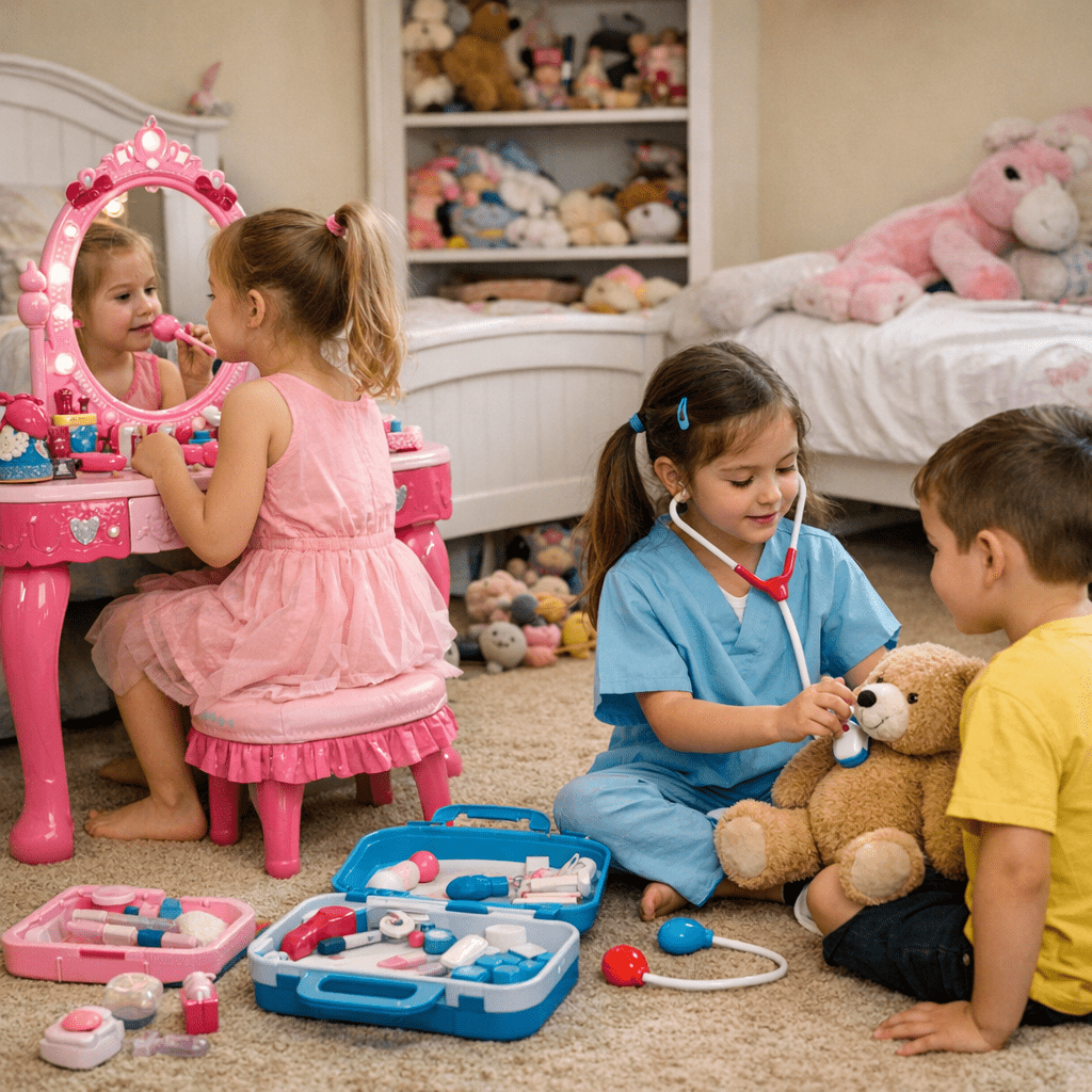 3-in-1 Princess Vanity Desk vs. Doctor Play Toy Kit: Which is the Best Gift for 5-Year-Olds?: Practical Playbook with Re