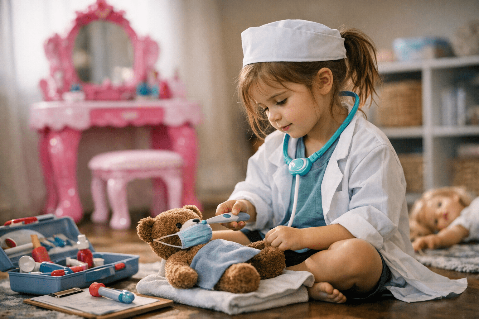 3-in-1 Princess Vanity Desk vs. Doctor Pretend Play Kit: Which Sparks More Creativity for Kids?: Practical Playbook with