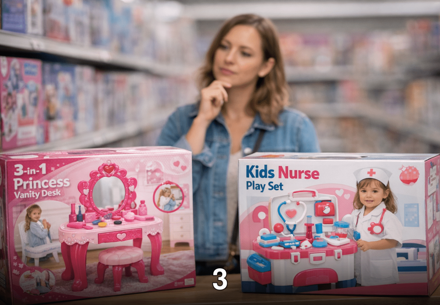3-in-1 Princess Vanity Desk vs. Kids Nurse Pretend Play Set: Which Is the Best Gift for Ages 3–7?: Practical Playbook wi