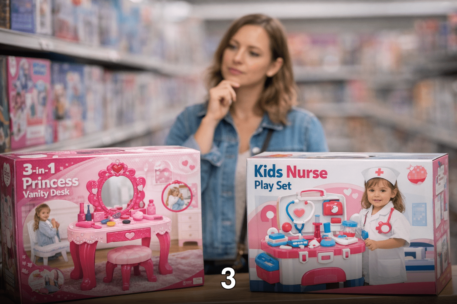 3-in-1 Princess Vanity Desk vs. Kids Nurse Pretend Play Set: Which Is the Best Gift for Ages 3–7?: Practical Playbook wi