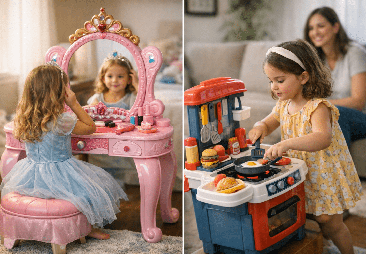 3-in-1 Princess Vanity Desk vs. Portable Interactive Kids Kitchen: Which is the Best Gift for Girls?: Practical Playbook
