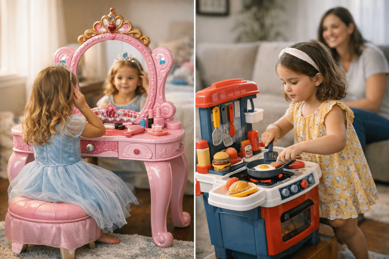 3-in-1 Princess Vanity Desk vs. Portable Interactive Kids Kitchen: Which is the Best Gift for Girls?: Practical Playbook