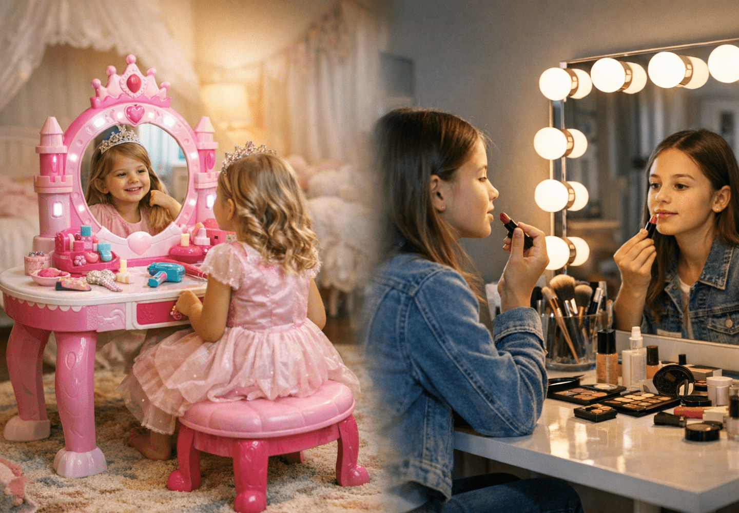 3-in-1 Princess Vanity Desk vs Traditional Makeup Sets: Which Offers More Value?: Practical Playbook with Real Examples