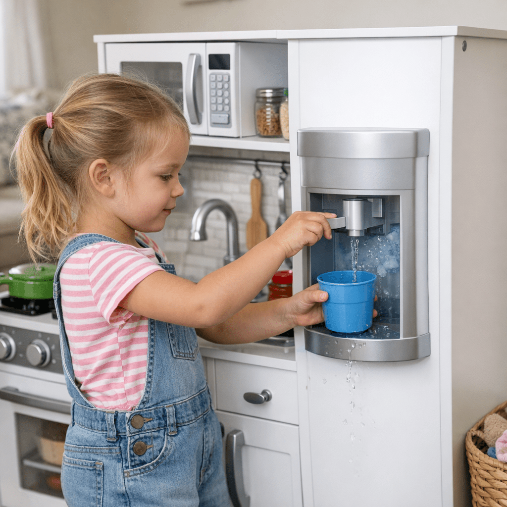 kitchen - KidKraft Ultimate Chef’s Kitchen With Water Dispen