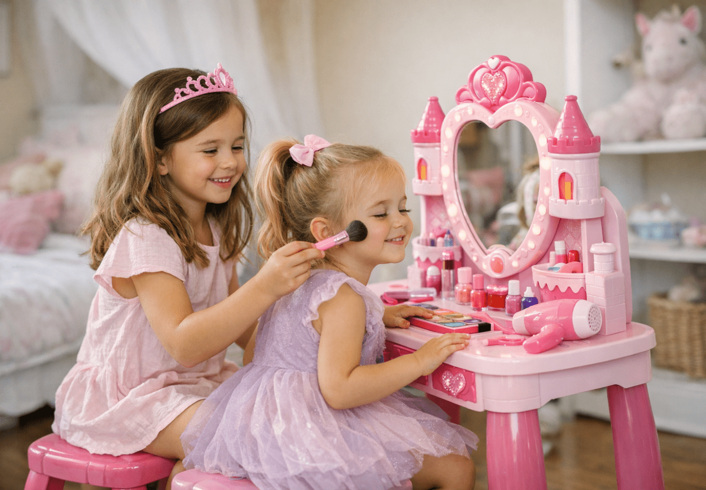 Buying Guide for the Best 3-in-1 Princess Vanity Sets with Washable Makeup for Ages 3-7: Practical Playbook with Real Ex