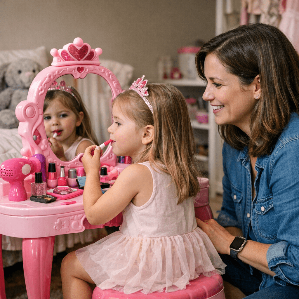 Buying Guide for the Best 3-in-1 Princess Vanity Sets with Washable Makeup for Ages 3-7: Practical Playbook with Real Ex