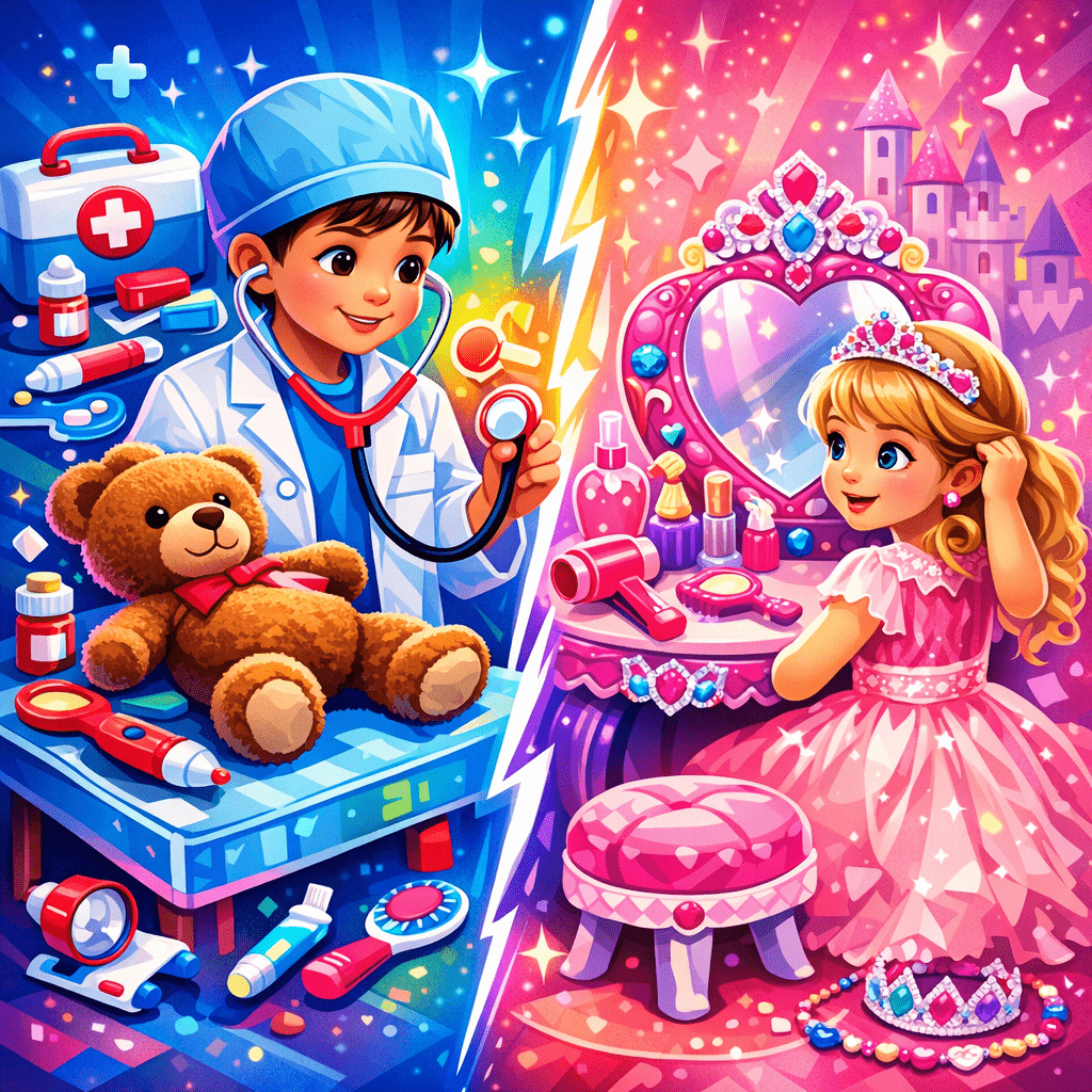 Comparatif : Set de Docteur pour Enfants ou Coiffeuse Princesse — Quel Choisir ? : guide pratique pour crowntoys.shop - 