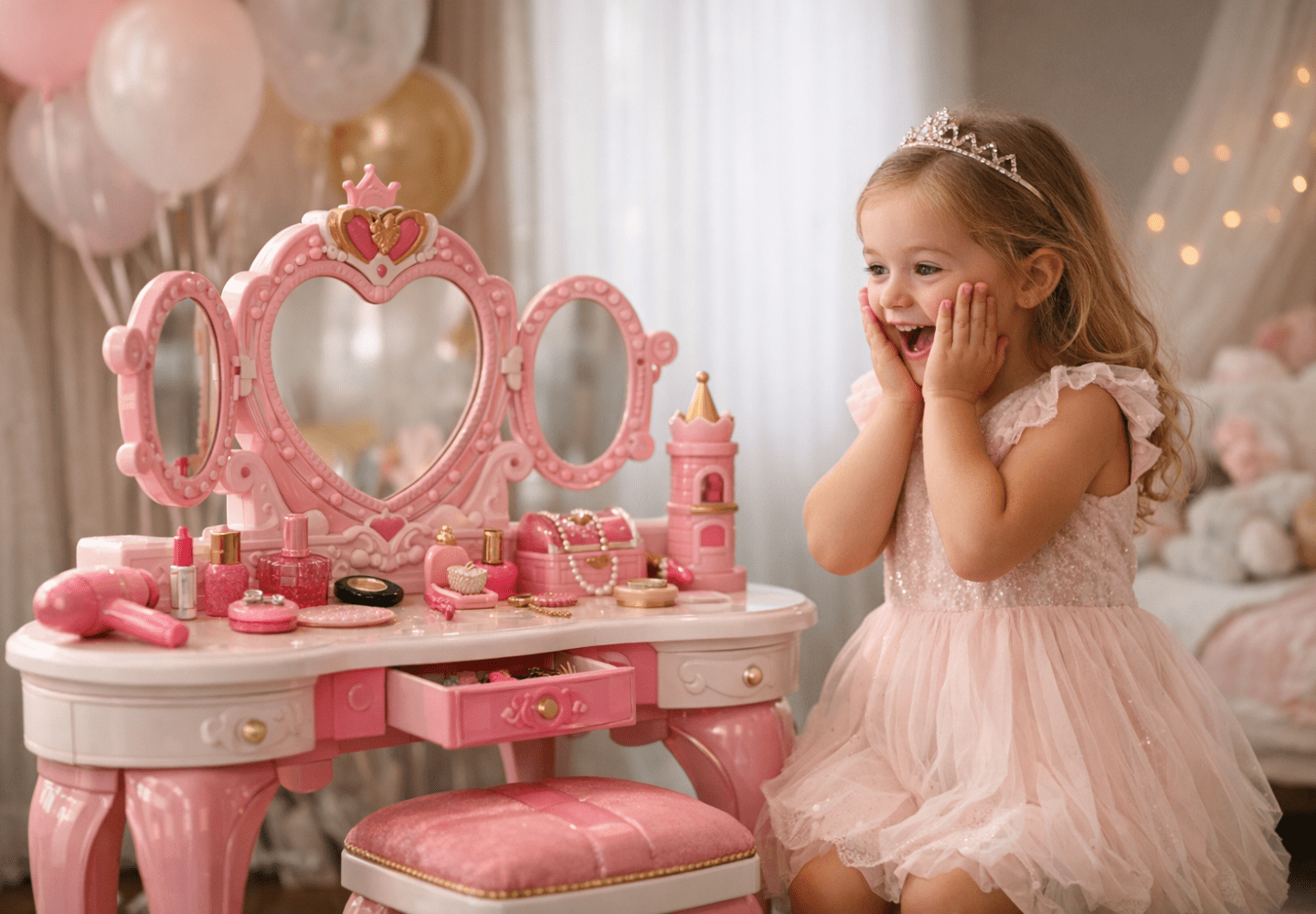 How to Choose the Perfect 3-in-1 Princess Vanity Desk for Your Little Girl: Practical Playbook with Real Examples - feat