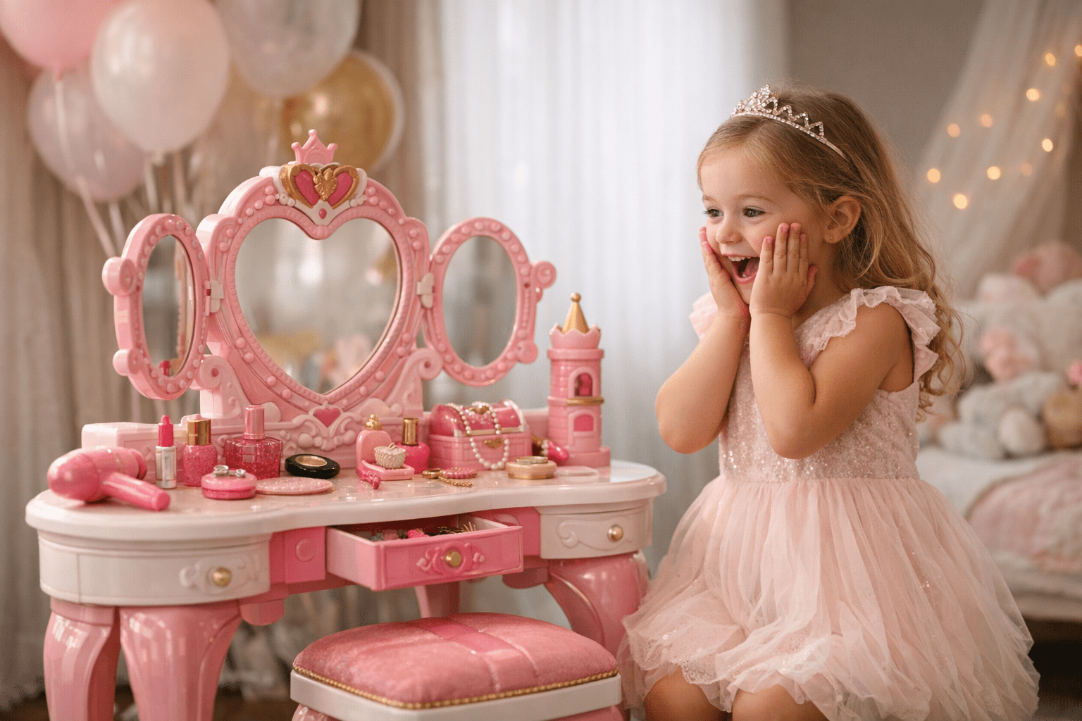 How to Choose the Perfect 3-in-1 Princess Vanity Desk for Your Little Girl: Practical Playbook with Real Examples - feat
