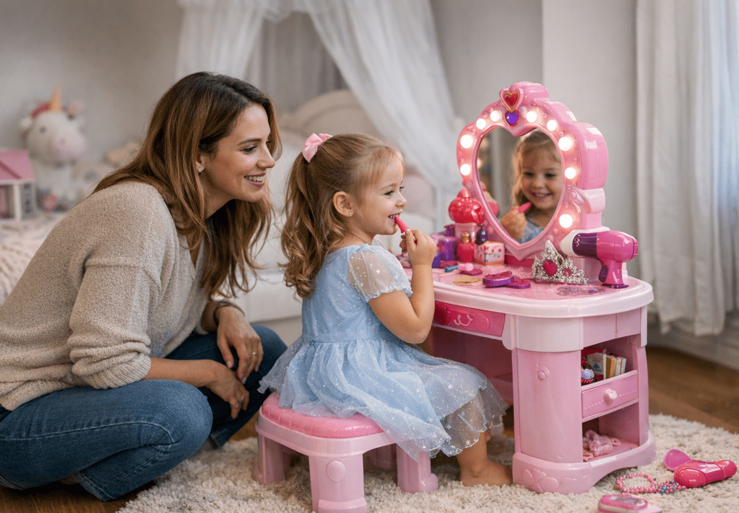 How to Choose the Right 3-in-1 Princess Vanity Desk for Ages 3–7: Practical Playbook with Real Examples - featured image