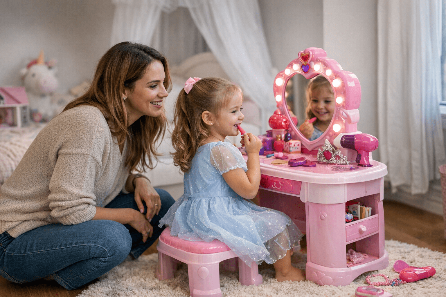 How to Choose the Right 3-in-1 Princess Vanity Desk for Ages 3–7: Practical Playbook with Real Examples - featured image