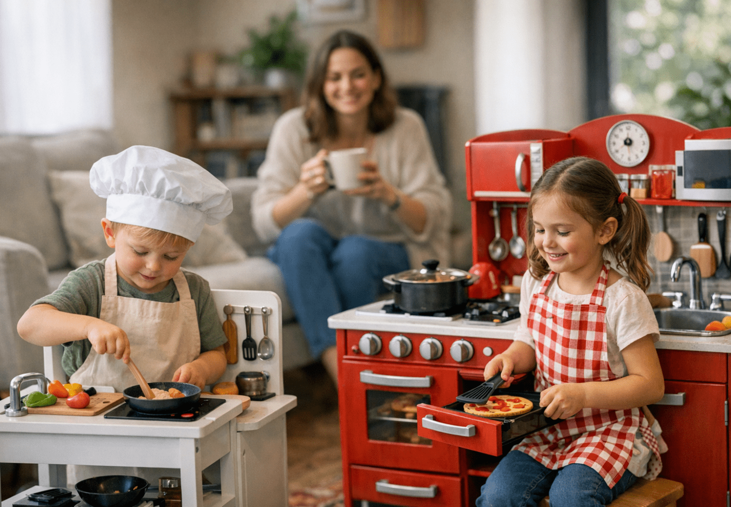 Mini Interactive Chef’s Station vs. Deluxe Red Play Kitchen Set: Which One Wins? - featured image
