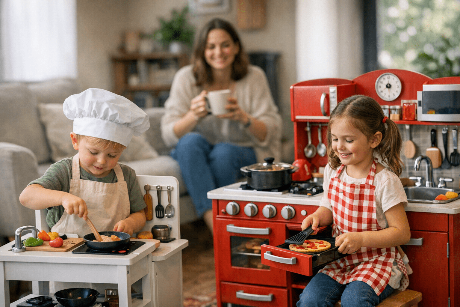 Mini Interactive Chef’s Station vs. Deluxe Red Play Kitchen Set: Which One Wins? - featured image