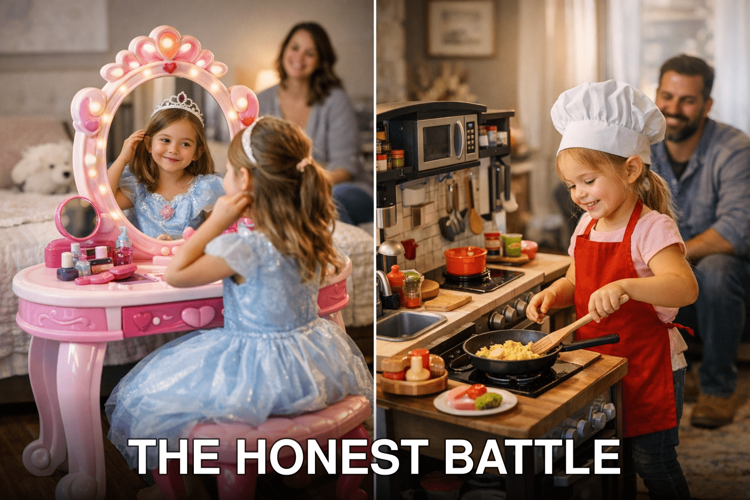 The Honest Battle: 3-in-1 Princess Vanity Desk vs. Mini Chef’s Station — Which Gift Will Win Over Your Kids? - featured