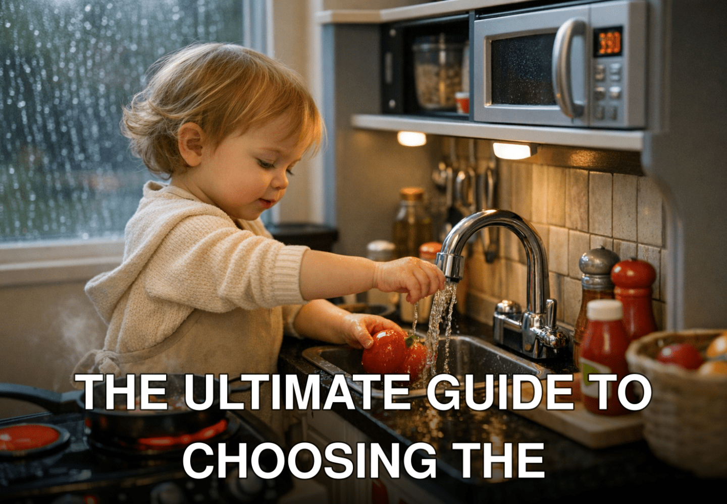 The Ultimate Guide to Choosing the Best Pretend Play Kitchen Set with Lights and Running Water for Your Toddler - featur