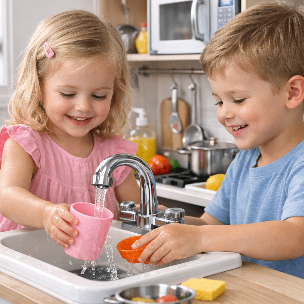 guide - Why Kids Love Toy Kitchens with Running Water Feat