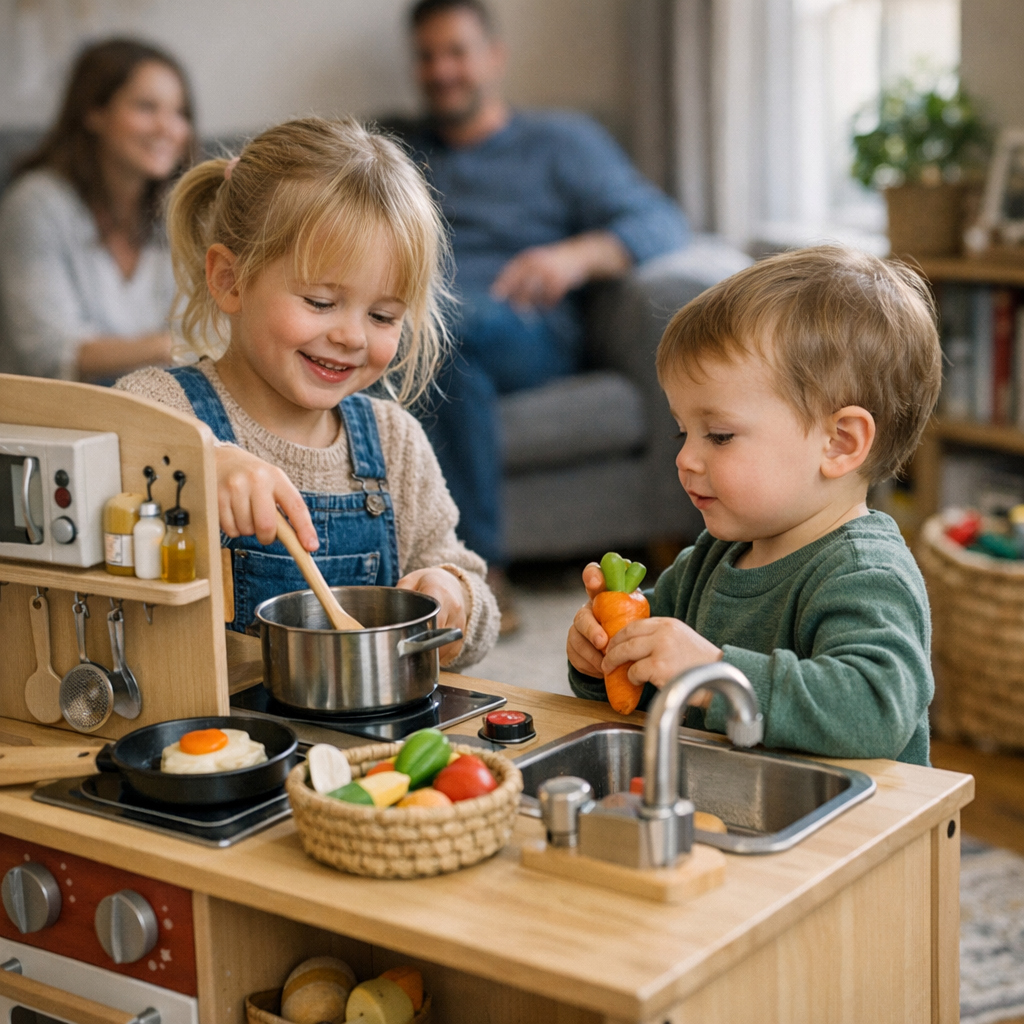 kitchens - Why Wooden Toy Kitchens Are Worth It