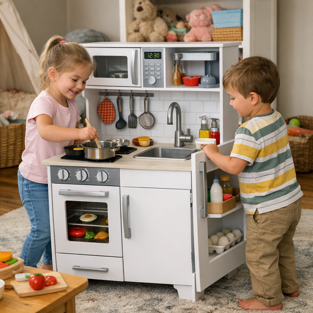 play - Best Overall: KidKraft Ultimate Chef's Kitchen
