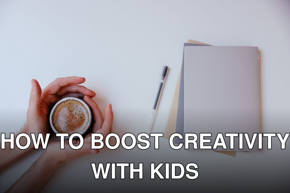 A warm coffee surrounded by notebooks and pen on a white background, perfect for productivity.