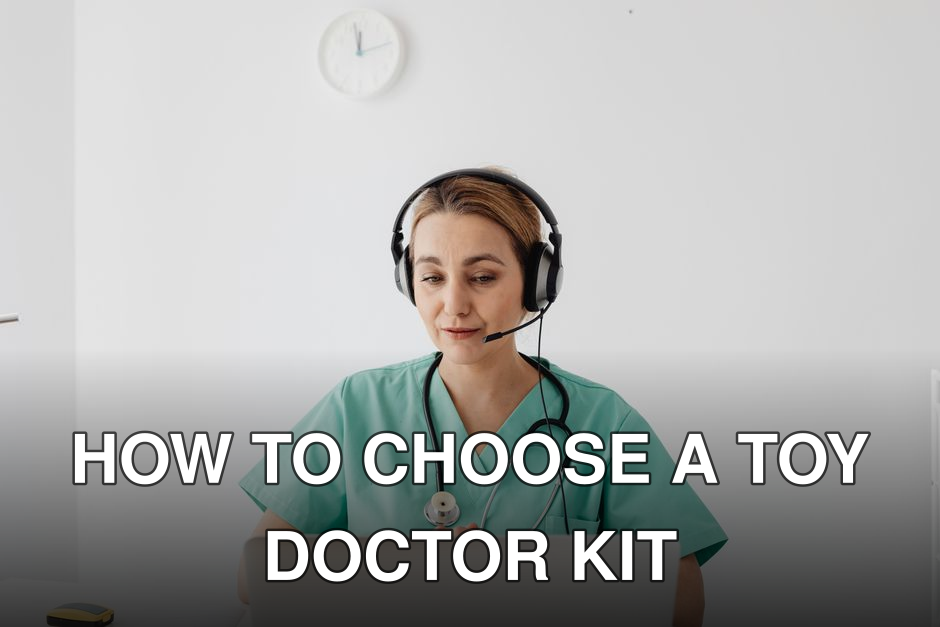 A female doctor in scrubs using a laptop for a virtual consultation, enhancing telemedicine.