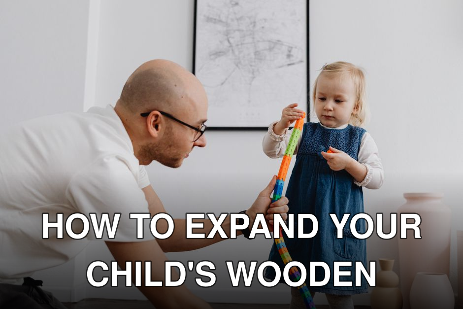 Father and daughter playing together with building blocks indoors, enhancing bonding and creativity.