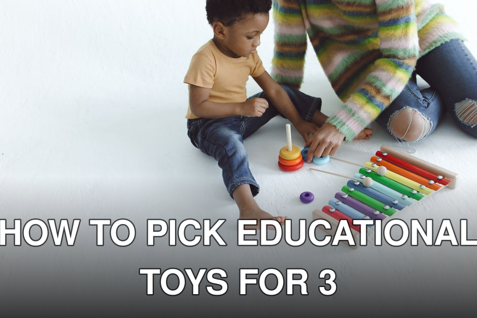 A mother and child enjoying playtime with a colorful xylophone on a white background.