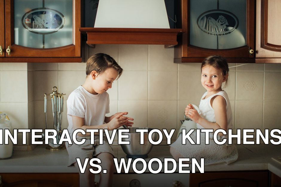 Two children enjoy baking together on a kitchen counter, creating joyful childhood memories.