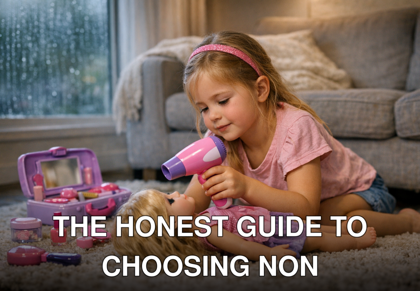 The Honest Guide to Choosing Non-Toxic Beauty Salon Sets for Kids Ages 4-7 - featured image